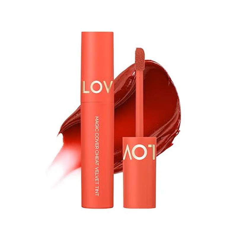 MAGIC COVER CHEAT VELVET TINT MV04 CORAL RED