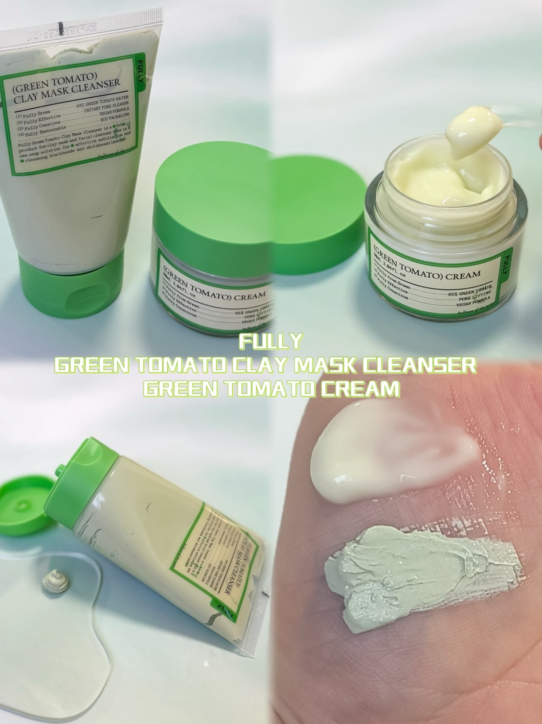 グリーントマトクレイマスククレンザー/FULLY/洗い流すパック・マスクを使ったクチコミ（1枚目）