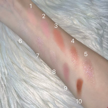 ライトオンアイズシャドウパレット/ルミル/アイシャドウパレットを使ったクチコミ(3枚目)