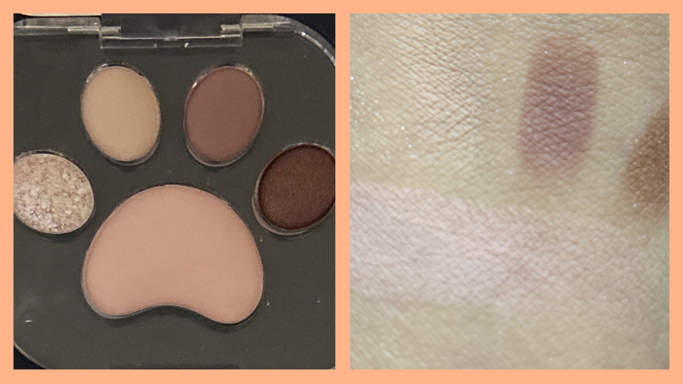 ミャオパウズアイシャドウパレット/MilleFée/アイシャドウパレットを使ったクチコミ（3枚目）