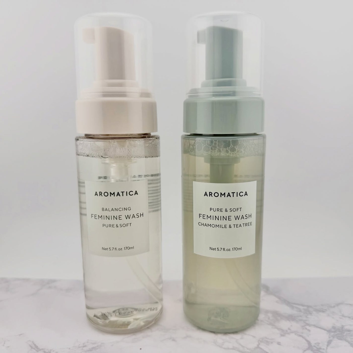 ピュア&ソフトフェミニンウォッシュ /AROMATICA/デリケートゾーンケアを使ったクチコミ(1枚目)