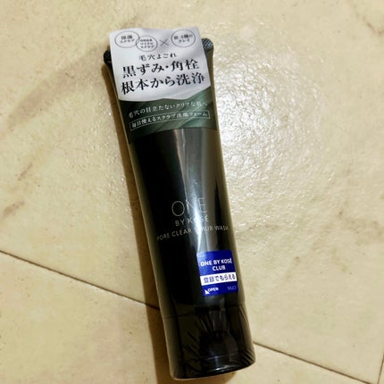 ポアクリア スクラブ ウォッシュ/ONE BY KOSE/洗顔フォームを使ったクチコミ(1枚目)