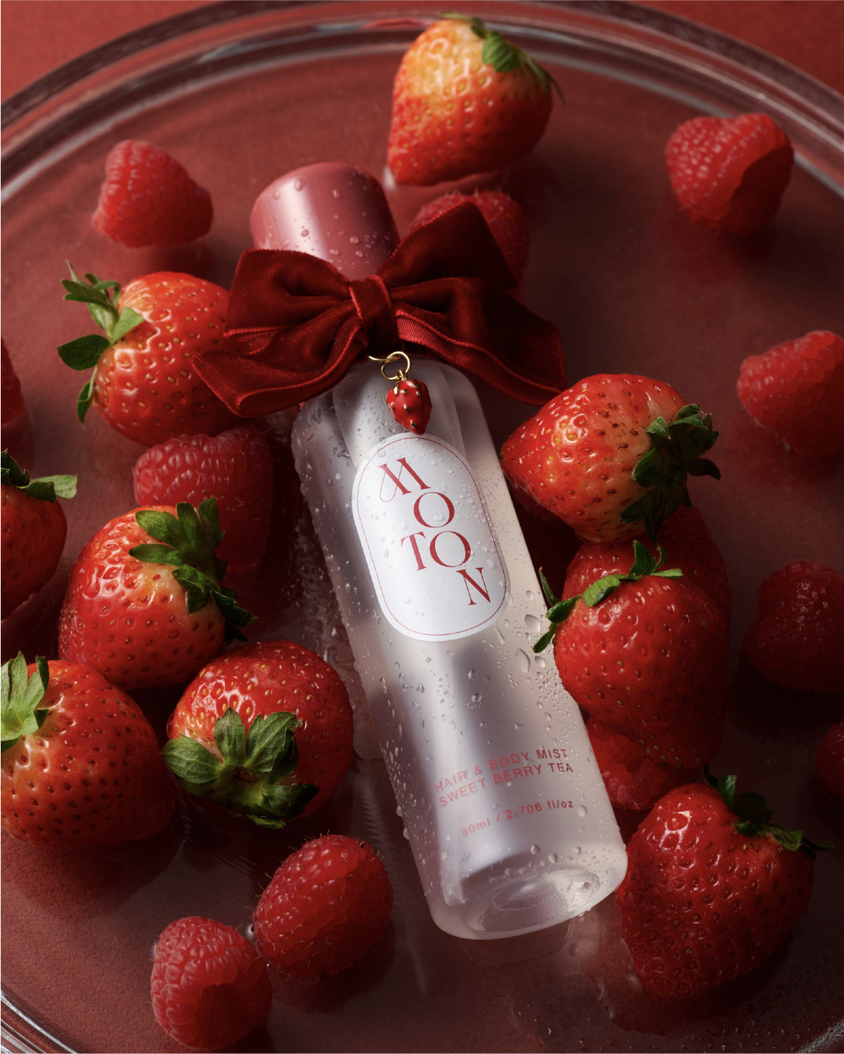 MOTONのヘア&ボディミストから「SWEET BERRY TEA」の香りが新登場の画像