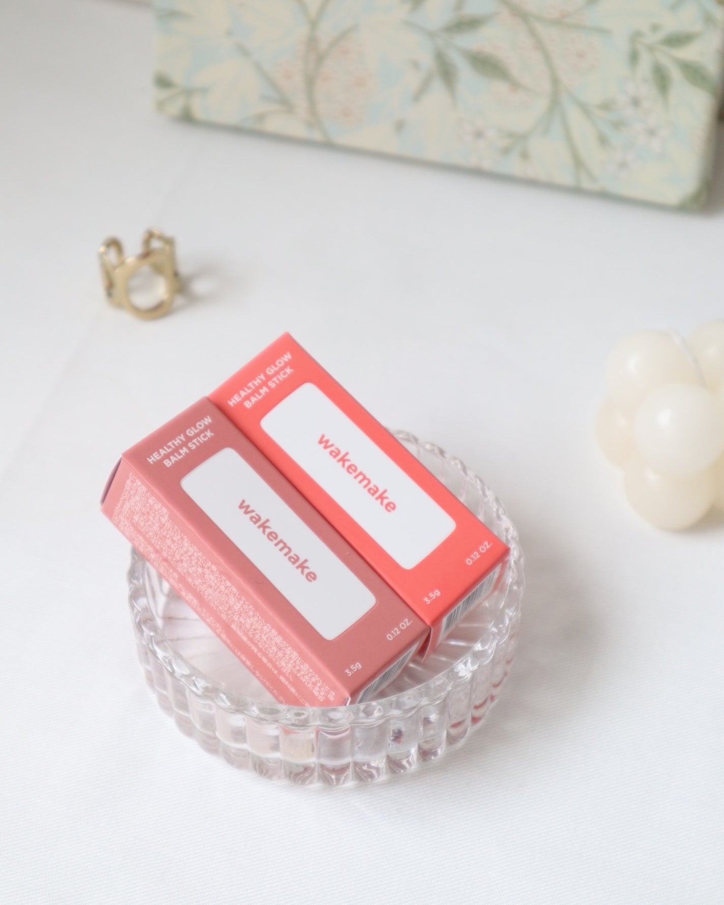 ヘルシーグロウバームスティック/wakemake/口紅を使ったクチコミ(5枚目)