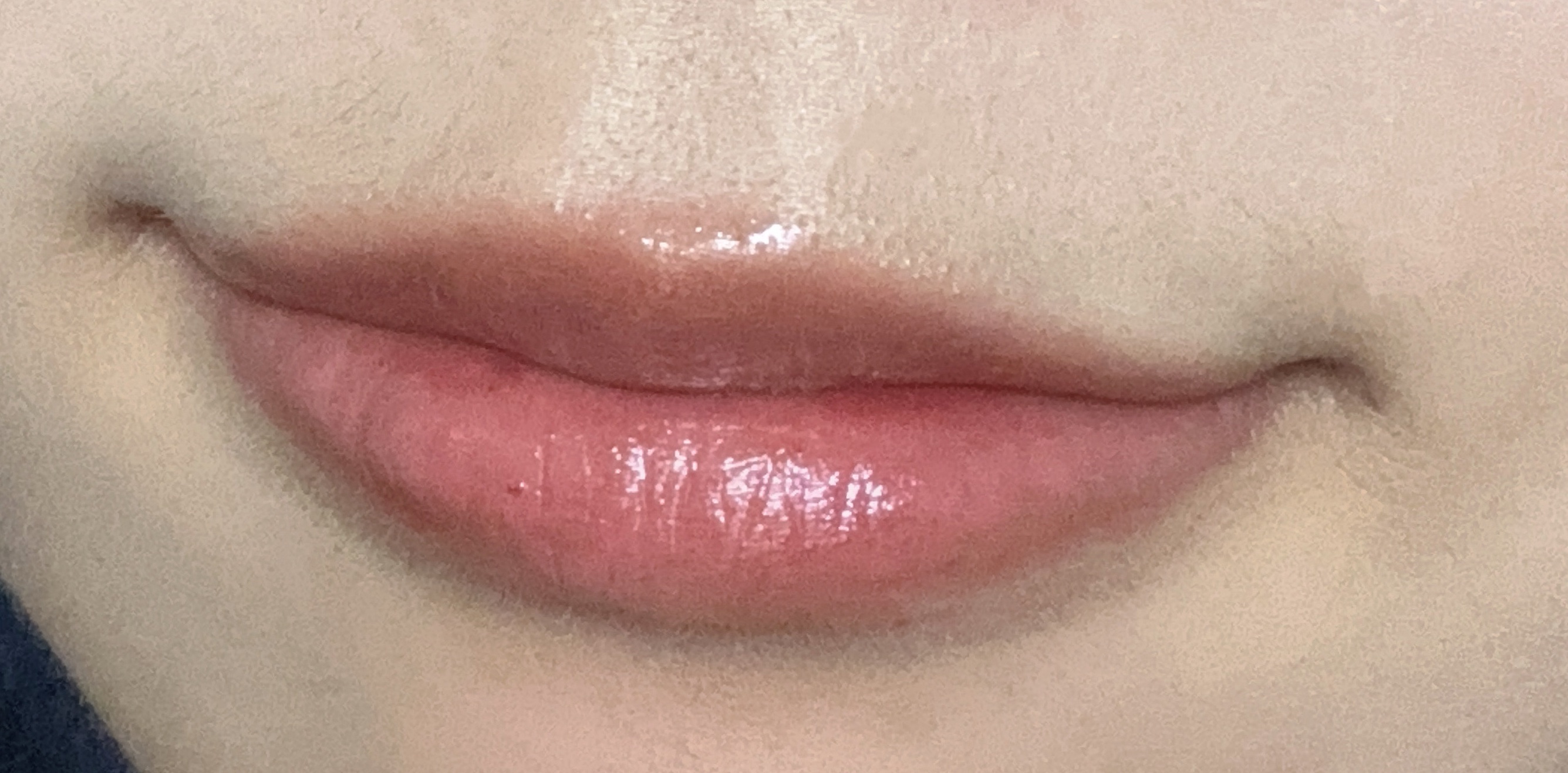 ラカ　マキシグレイヤーティント ＃602　バニー/Laka/リップティントを使ったクチコミ（3枚目）