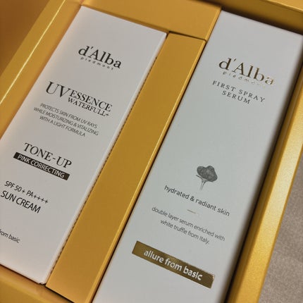 ダルバ ホワイトトリュフファーストスプレーセラム/ダルバ/ミスト状化粧水を使ったクチコミ(2枚目)