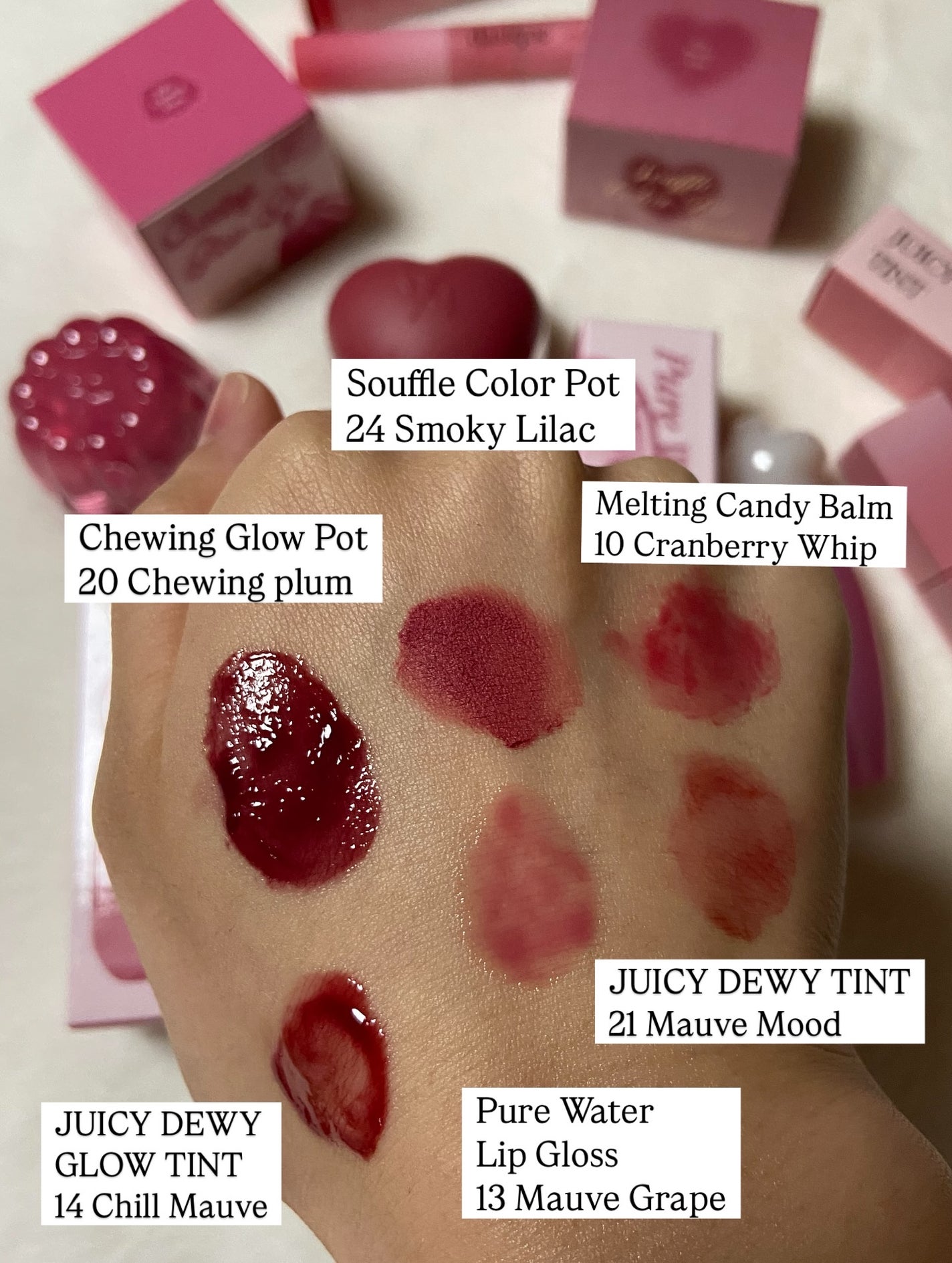 ジューシーデュイティント/dasique/リップティントを使ったクチコミ(3枚目)