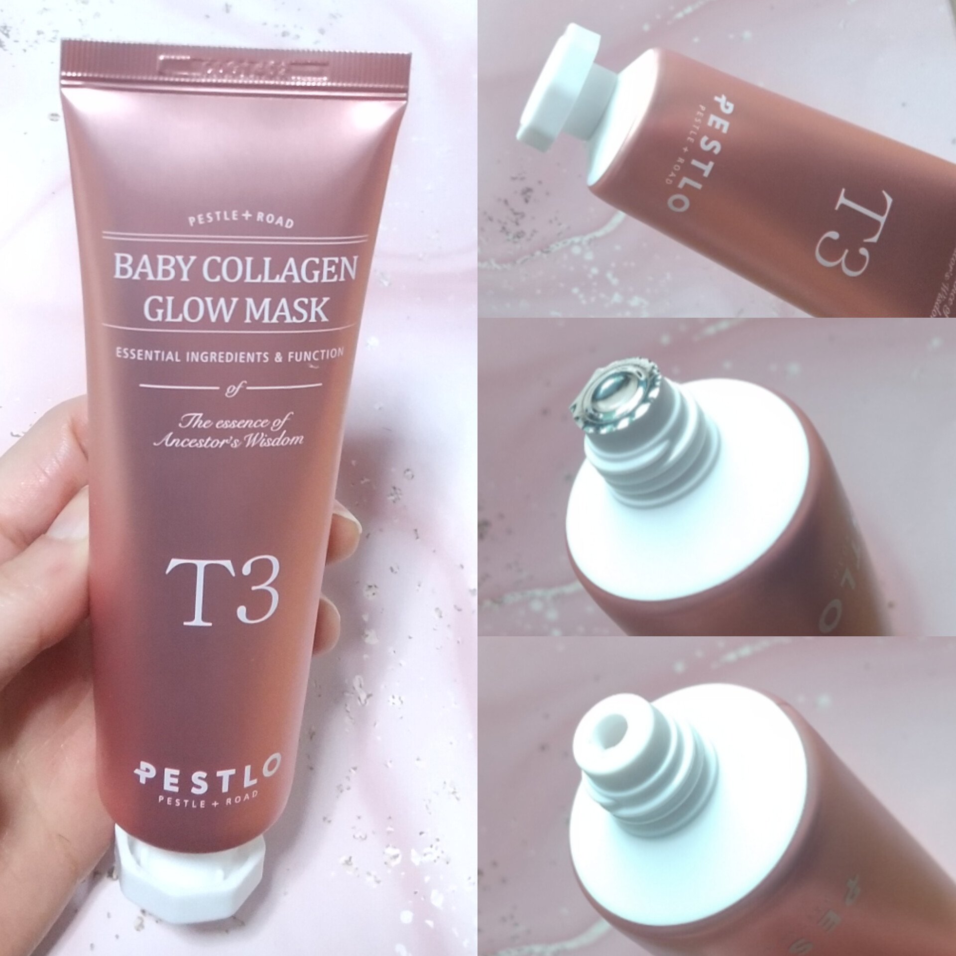 BABY COLLAGEN GLOW MASK/PESTLO/シートマスク・パックを使ったクチコミ（2枚目）