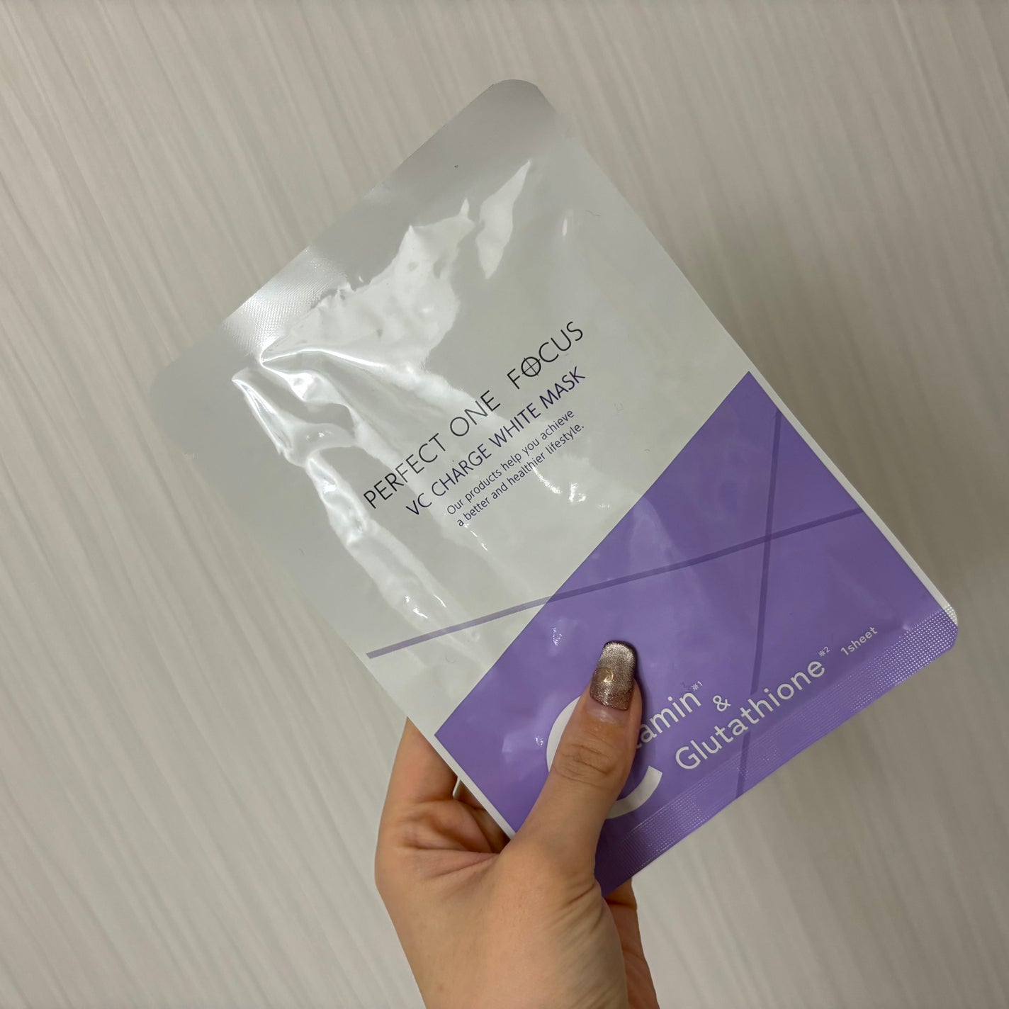 VCチャージ ホワイトマスク/PERFECT ONE FOCUS/シートマスク・パックを使ったクチコミ(1枚目)