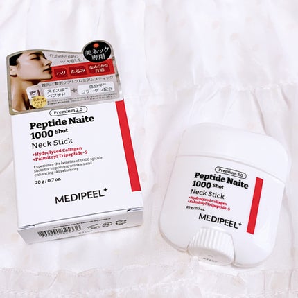 プレミアムペプチドナイテ1000ショットネックスティック/MEDIPEEL/ネック・デコルテケアを使ったクチコミ(4枚目)