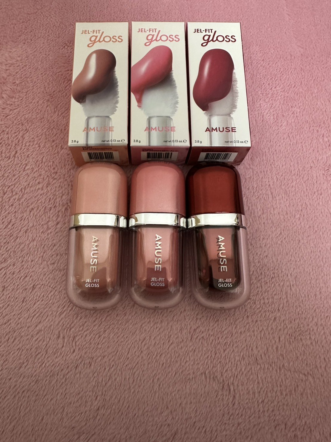 フォンデュバーム 02 トースティーローズ/AMUSE/口紅を使ったクチコミ（1枚目）