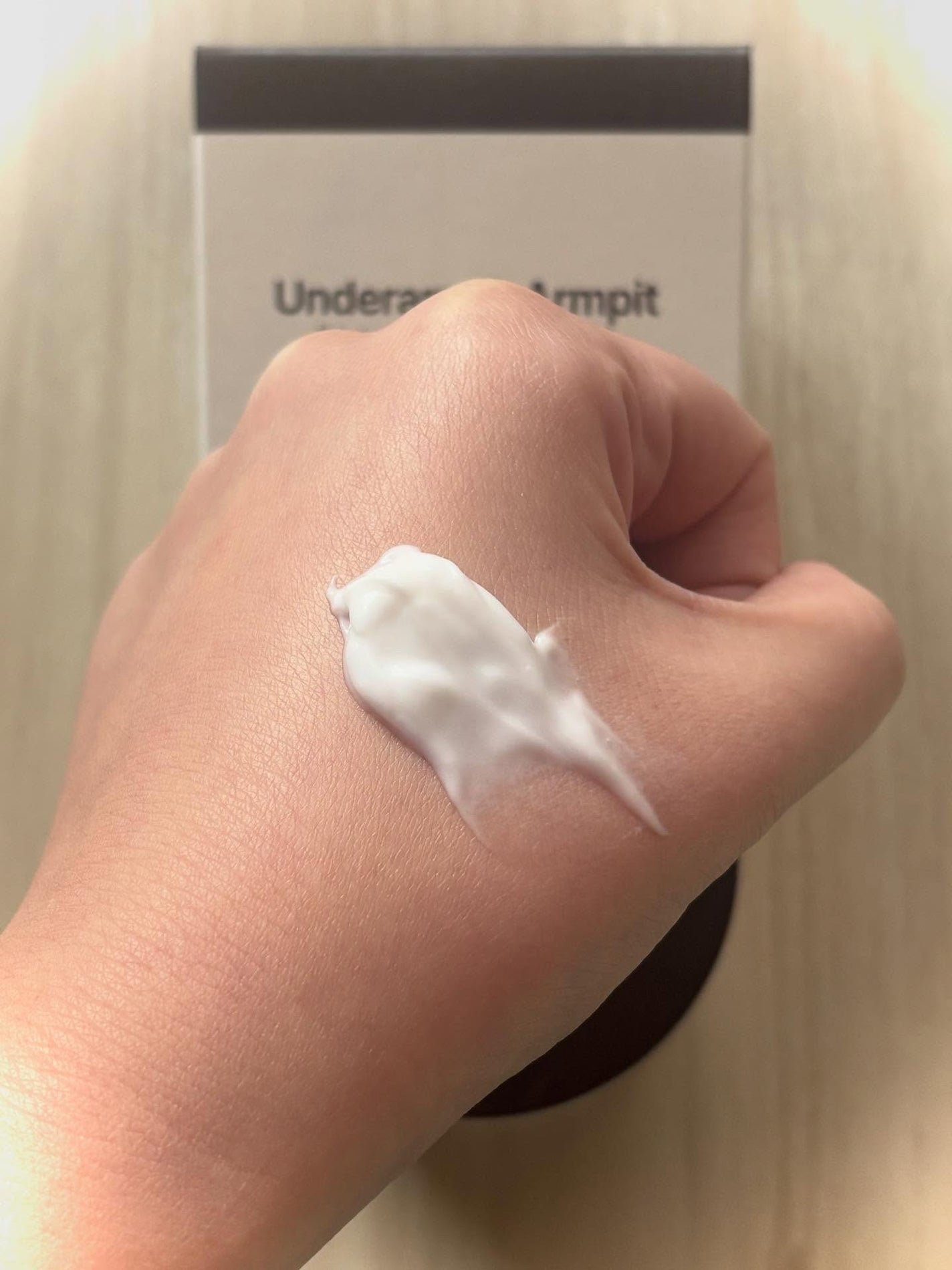 BnDアンダーアームクリーム(ボディクリーム)/BnD/デリケートゾーンケアを使ったクチコミ(3枚目)