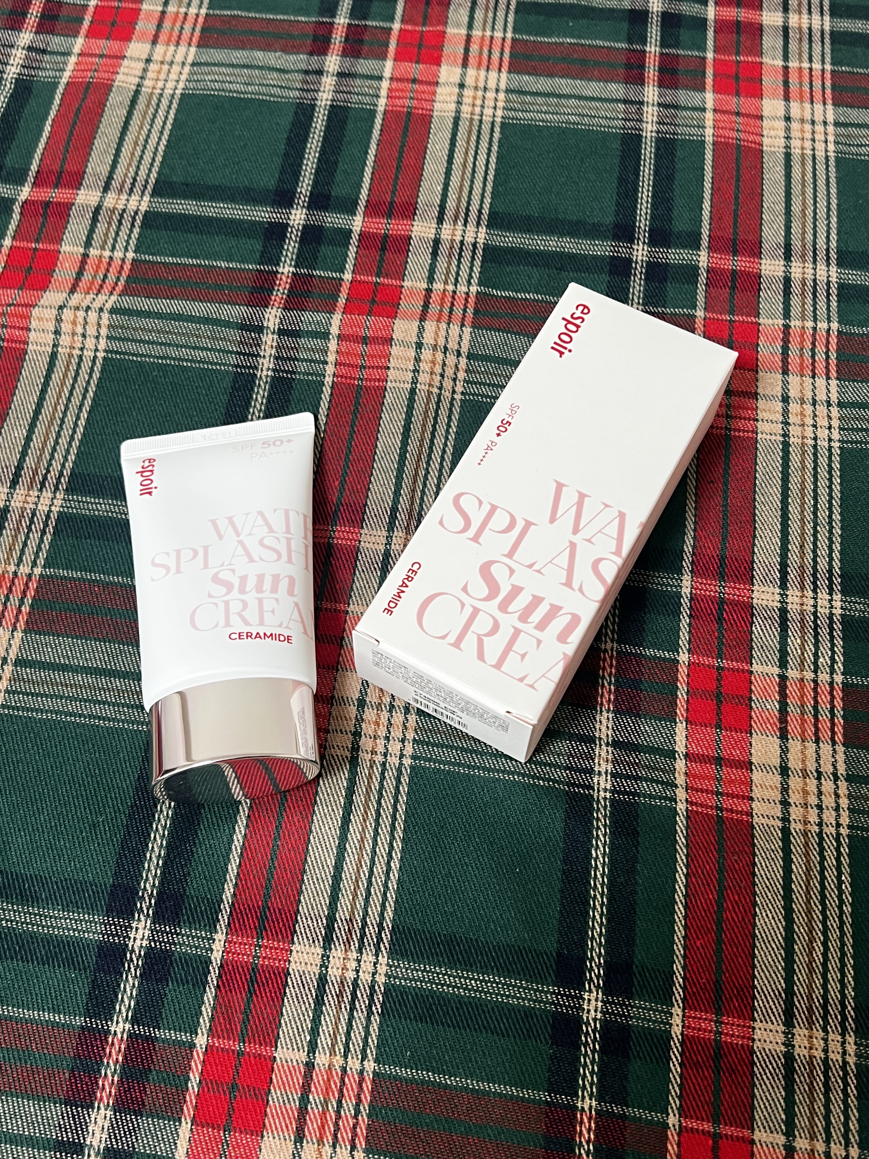 ウォータースプラッシュサンクリーム セラミド/espoir/日焼け止めクリームを使ったクチコミ（1枚目）