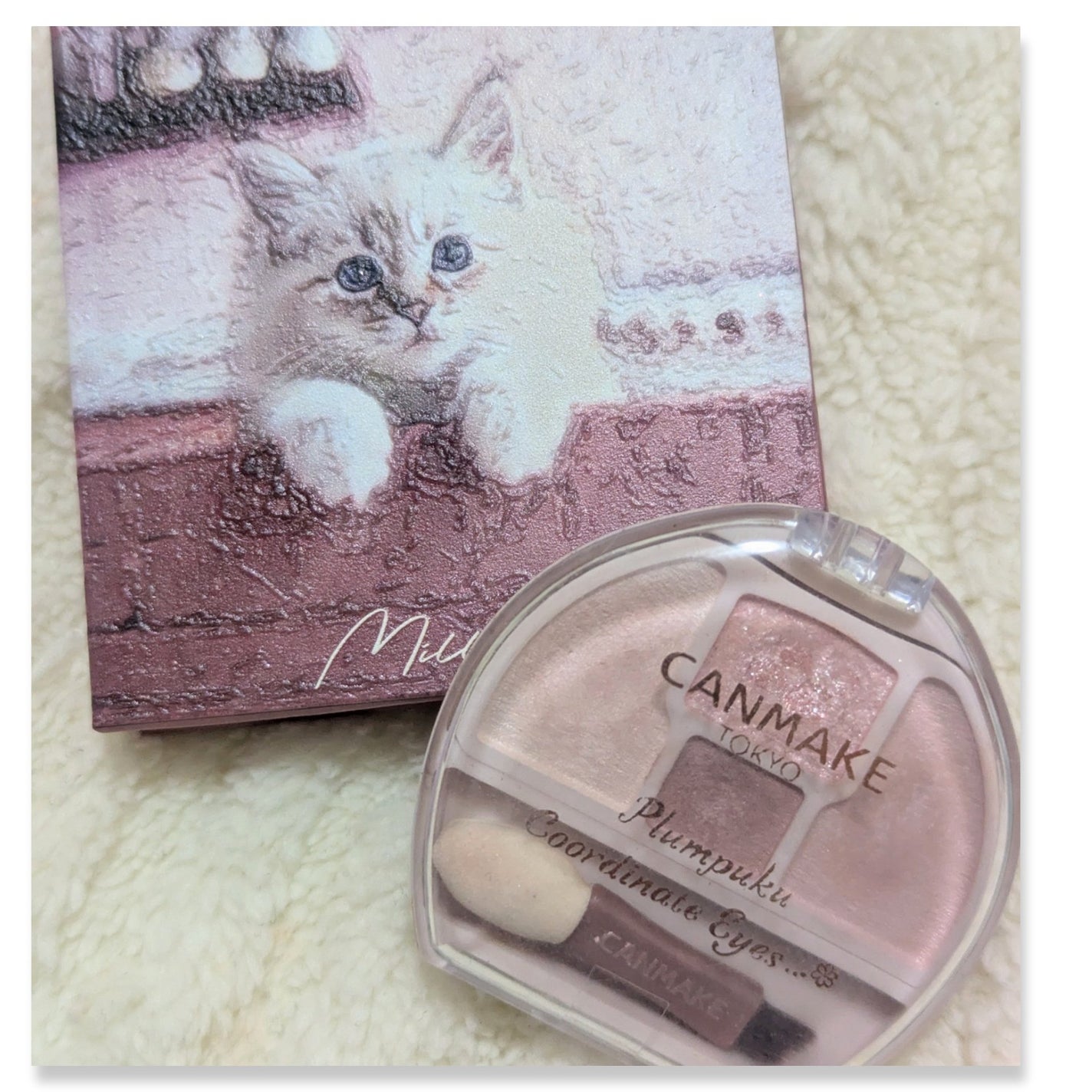 マイキティアイパレット/MilleFée/アイシャドウパレットを使ったクチコミ(3枚目)