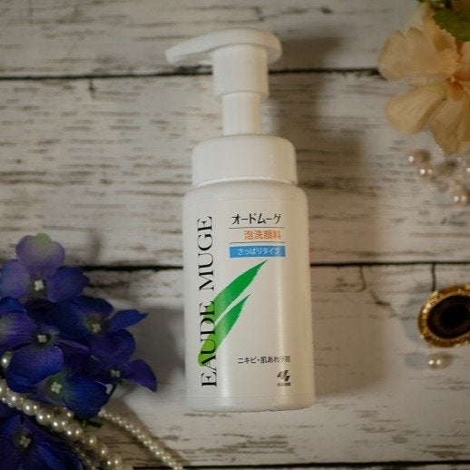 泡洗顔料 さっぱりタイプ/オードムーゲ/泡洗顔を使ったクチコミ(4枚目)