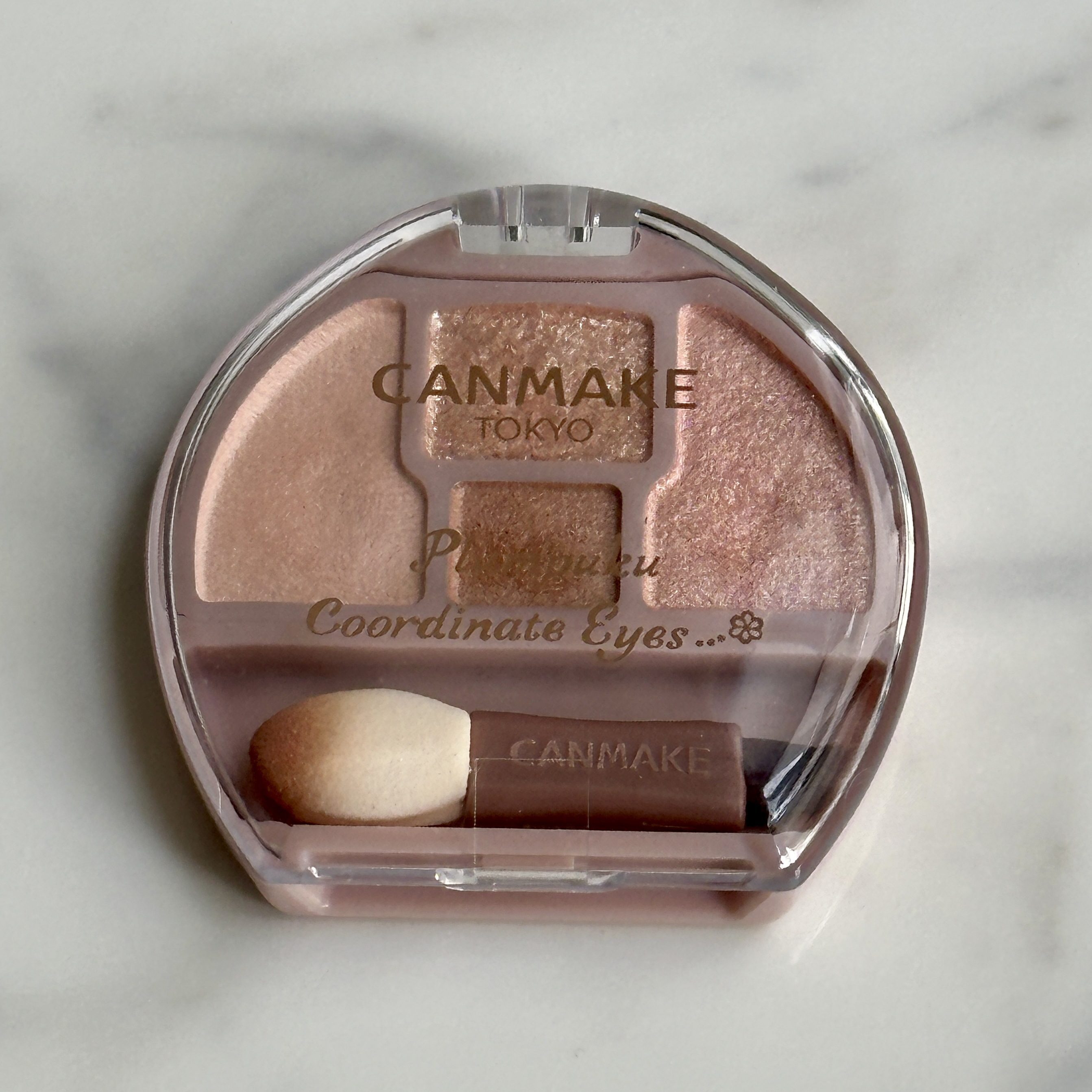 プランぷくコーデアイズ/キャンメイク/パウダーアイシャドウを使ったクチコミ（1枚目）