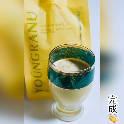 ヨンラニュープロテインフィットシェイク/YOUNGRANU/その他プロテインを使ったクチコミ(8枚目)