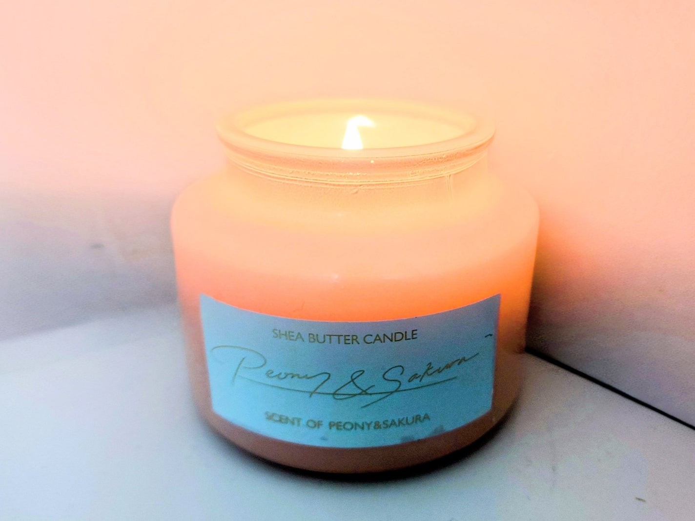 シアバターキャンドル/THREEPPY/アロマキャンドルを使ったクチコミ(1枚目)