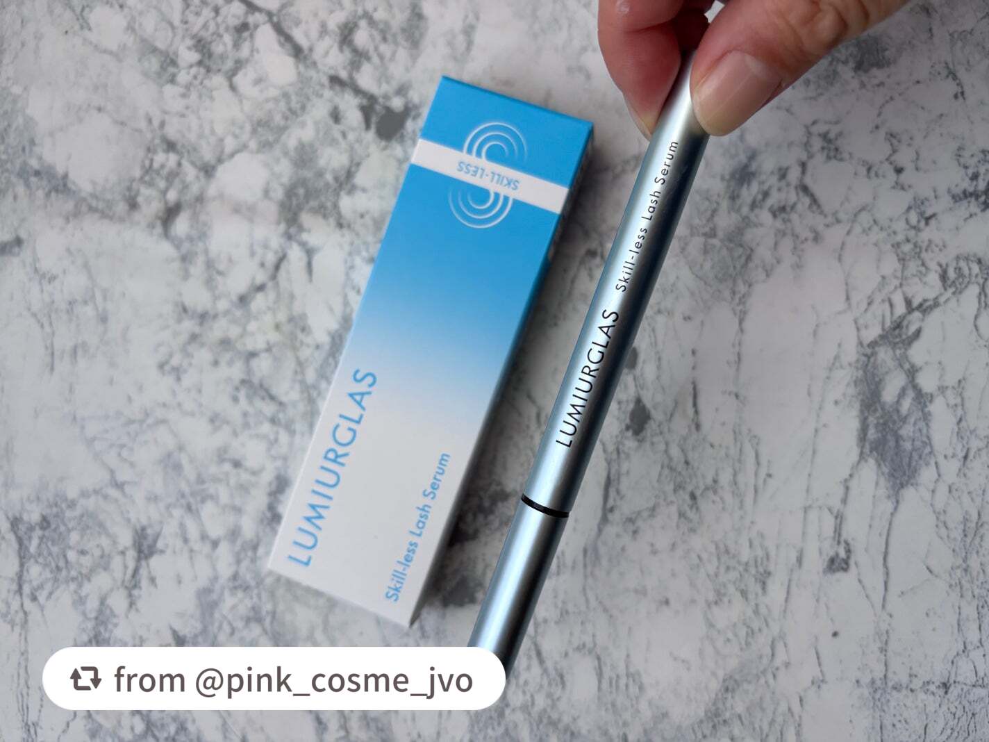 スキルレスラッシュセラム/LUMIURGLAS/まつげ美容液を使ったクチコミ(2枚目)