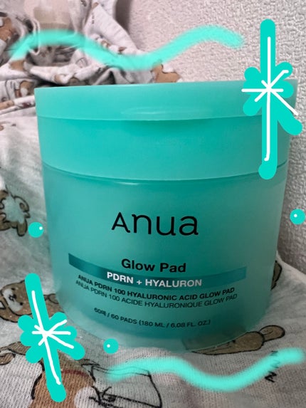 PDRN100ヒアルロン酸グロウパッド/Anua/トナーパッドを使ったクチコミ(1枚目)