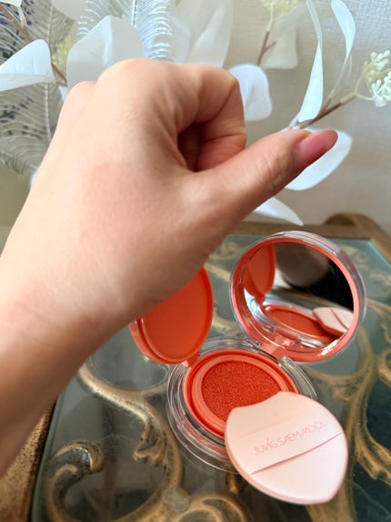 アーティストクッションブラッシュ/JUNG SAEM MOOL/リキッドチークを使ったクチコミ(5枚目)