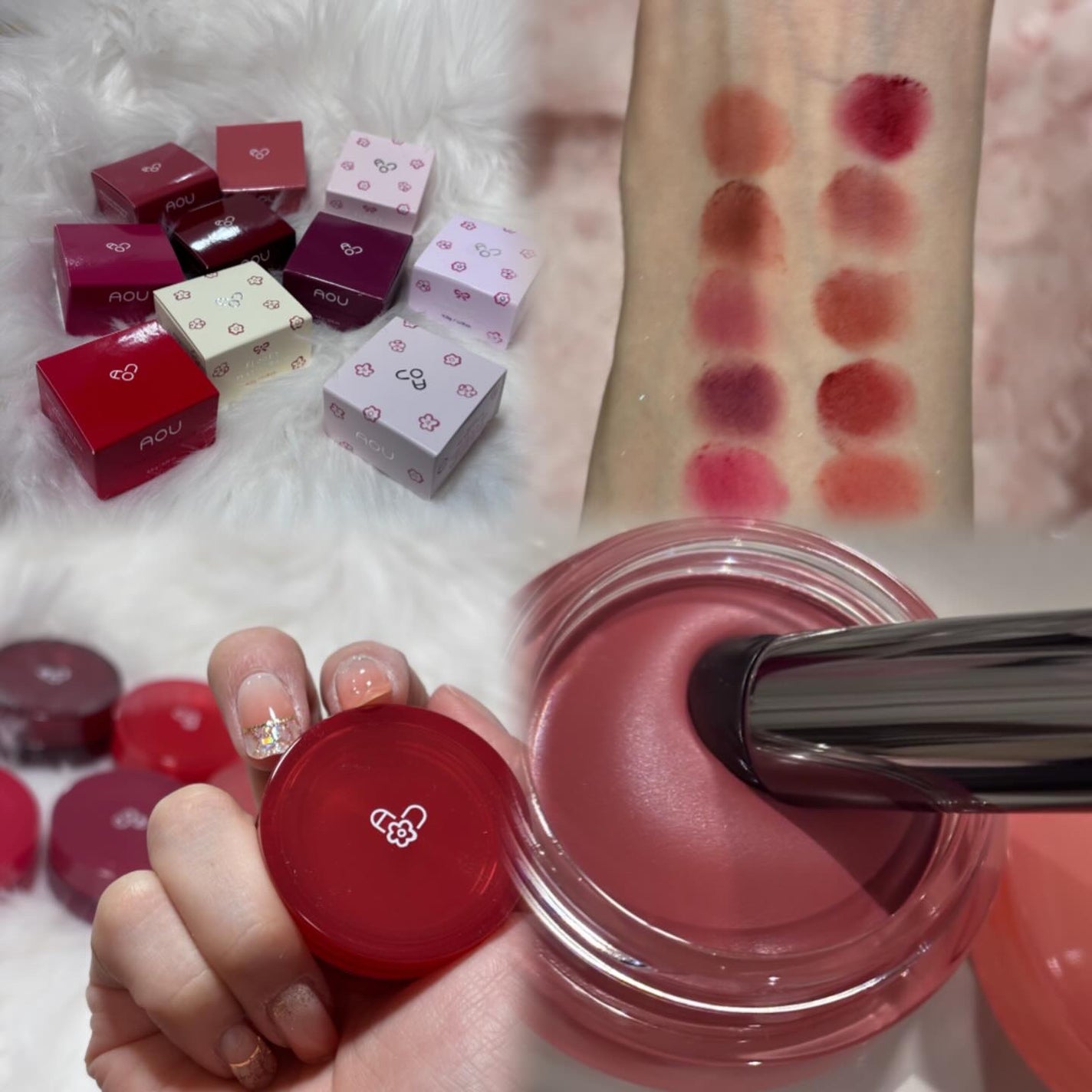 マットふわバーム/AOU/口紅を使ったクチコミ(1枚目)