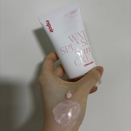 ウォータースプラッシュサンクリーム セラミド/espoir/日焼け止めクリームを使ったクチコミ(3枚目)