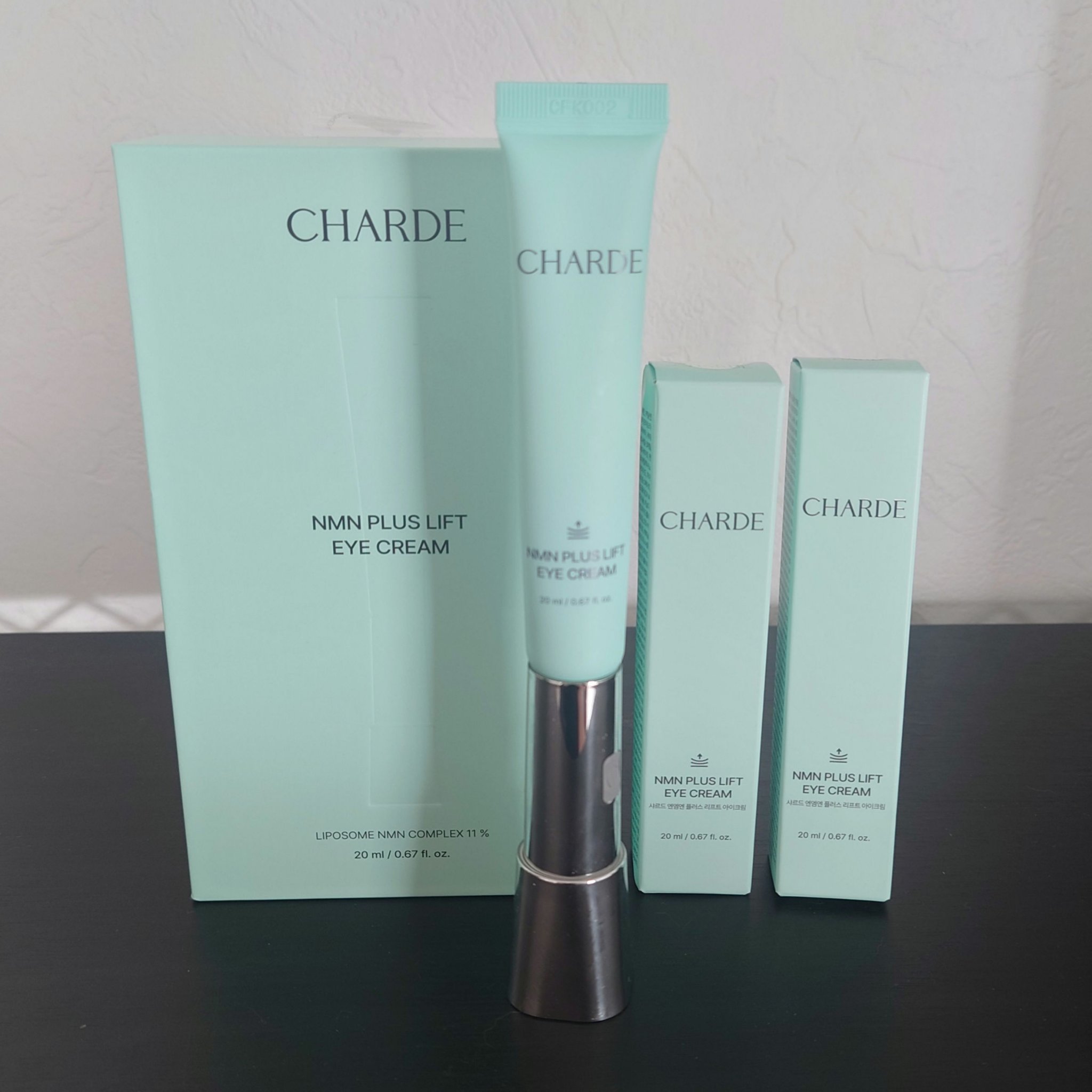 NMNプラスリフトアイクリーム/CHARDE/アイケア・アイクリームを使ったクチコミ（2枚目）