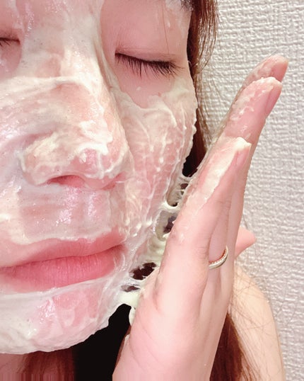 プレミアムもちソープ「グリーン」 /アレンシア/その他洗顔料を使ったクチコミ(9枚目)