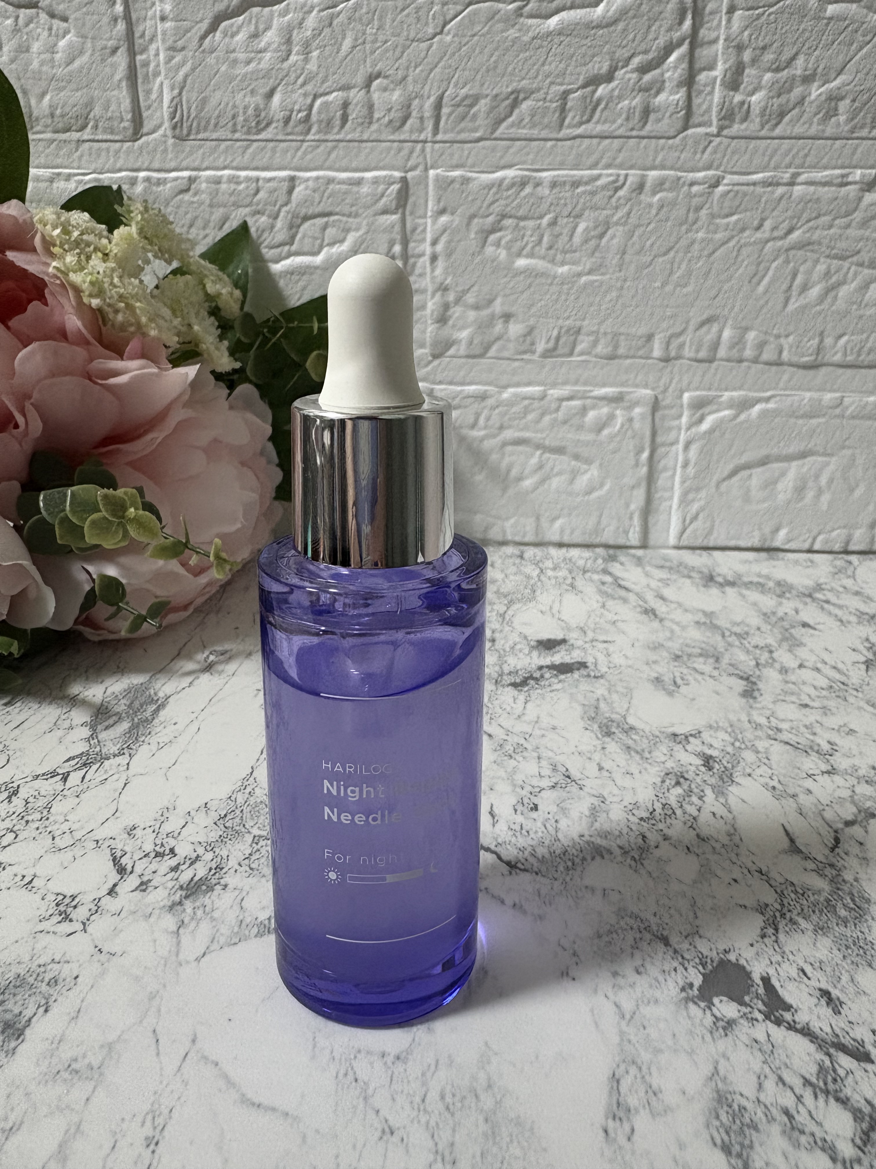 ナイトリペアニードルショット/HARILOGY/美容液を使ったクチコミ（2枚目）
