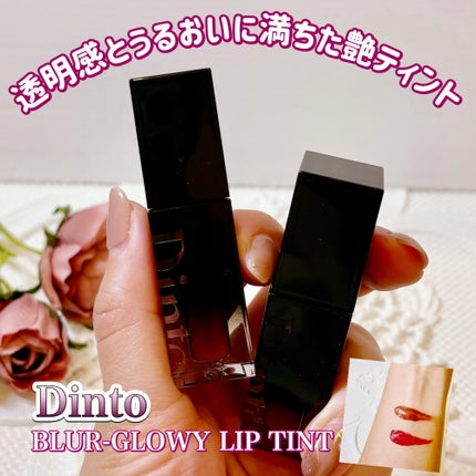 ブラーグロイリップティント/Dinto/リップティントを使ったクチコミ(1枚目)