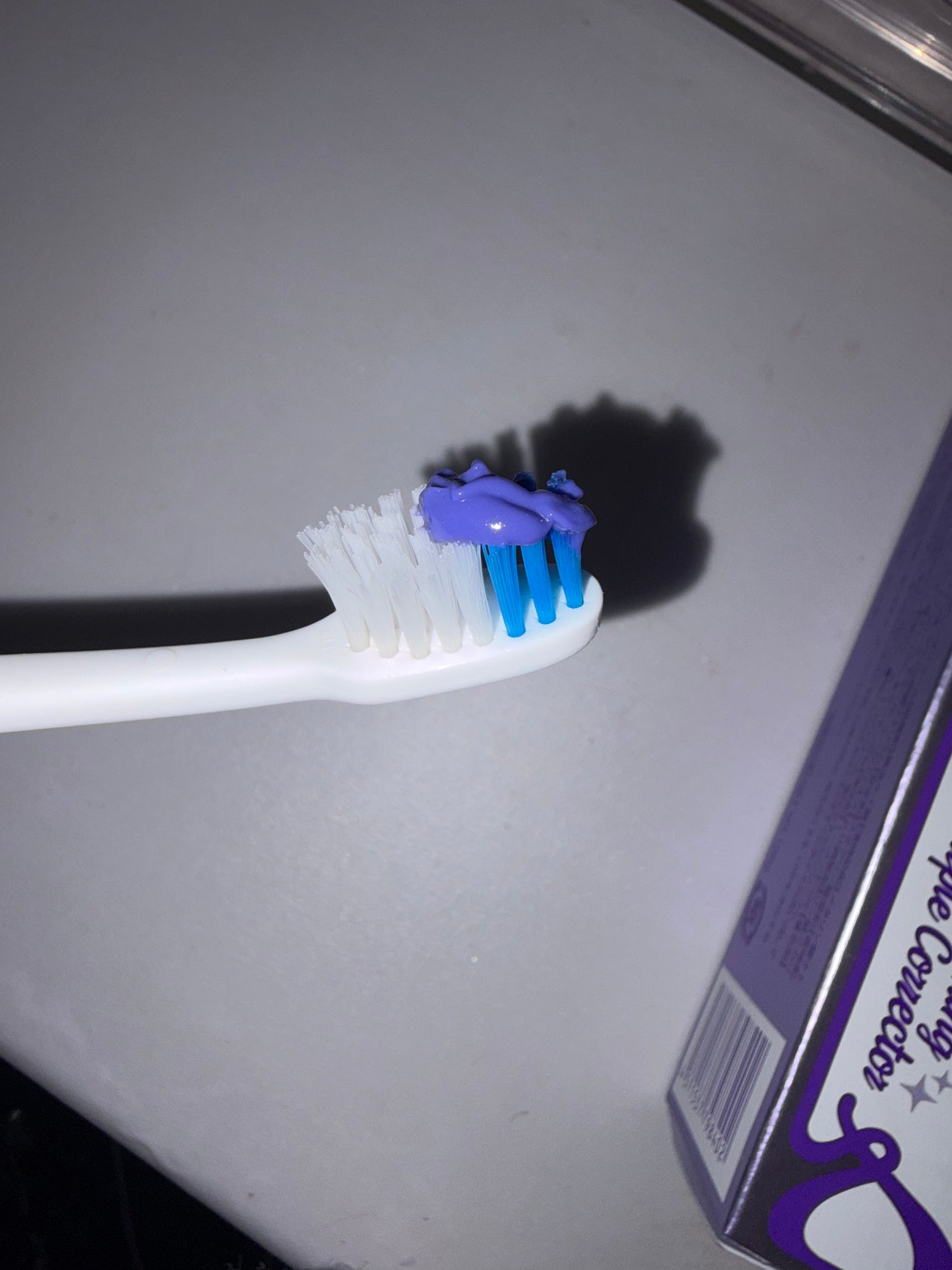 ホワイトパープル歯みがき ピーチフローラルミントの香り/EUTHYMOL/歯磨き粉を使ったクチコミ(7枚目)