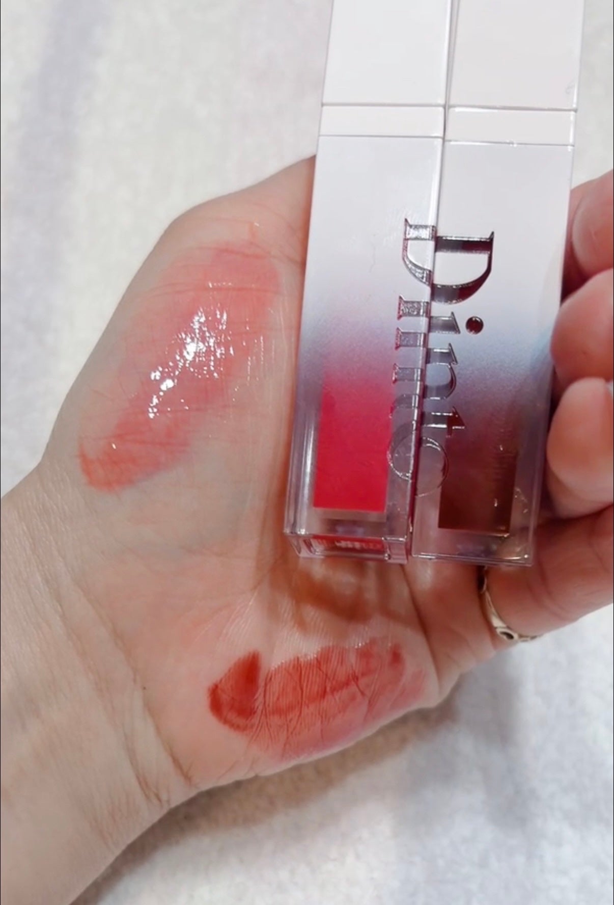 ブラーグロイリップティント/Dinto/リップティントを使ったクチコミ(4枚目)