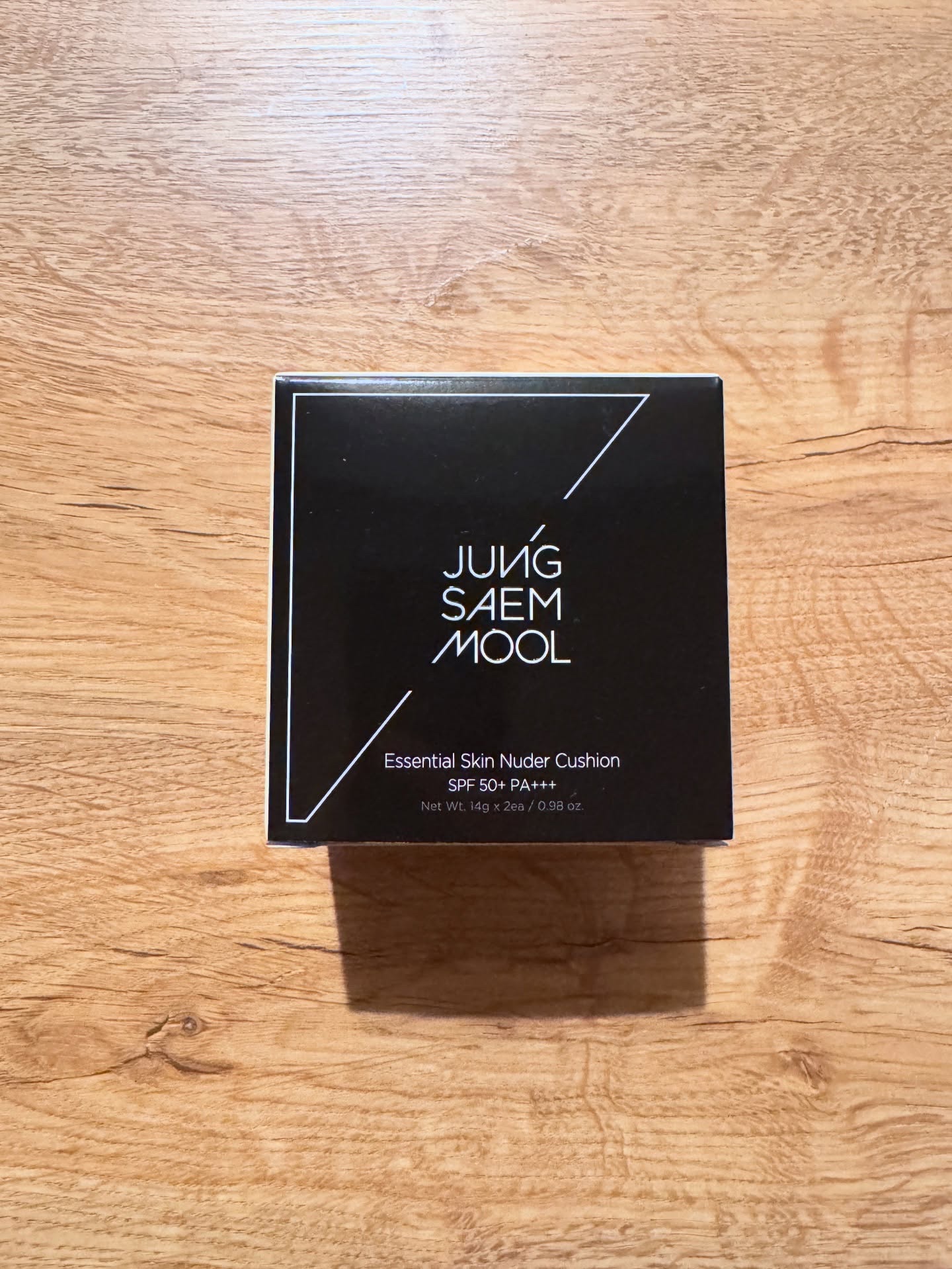 エッセンシャル スキン ヌーダー クッション Fair pink(本体+リフィル)/JUNG SAEM MOOL/クッションファンデーションを使ったクチコミ（2枚目）