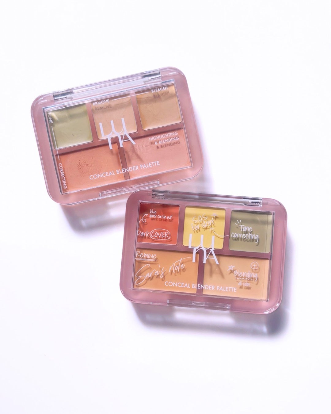 コンシールブレンダーパレット/LUNA/パレットコンシーラーを使ったクチコミ(6枚目)