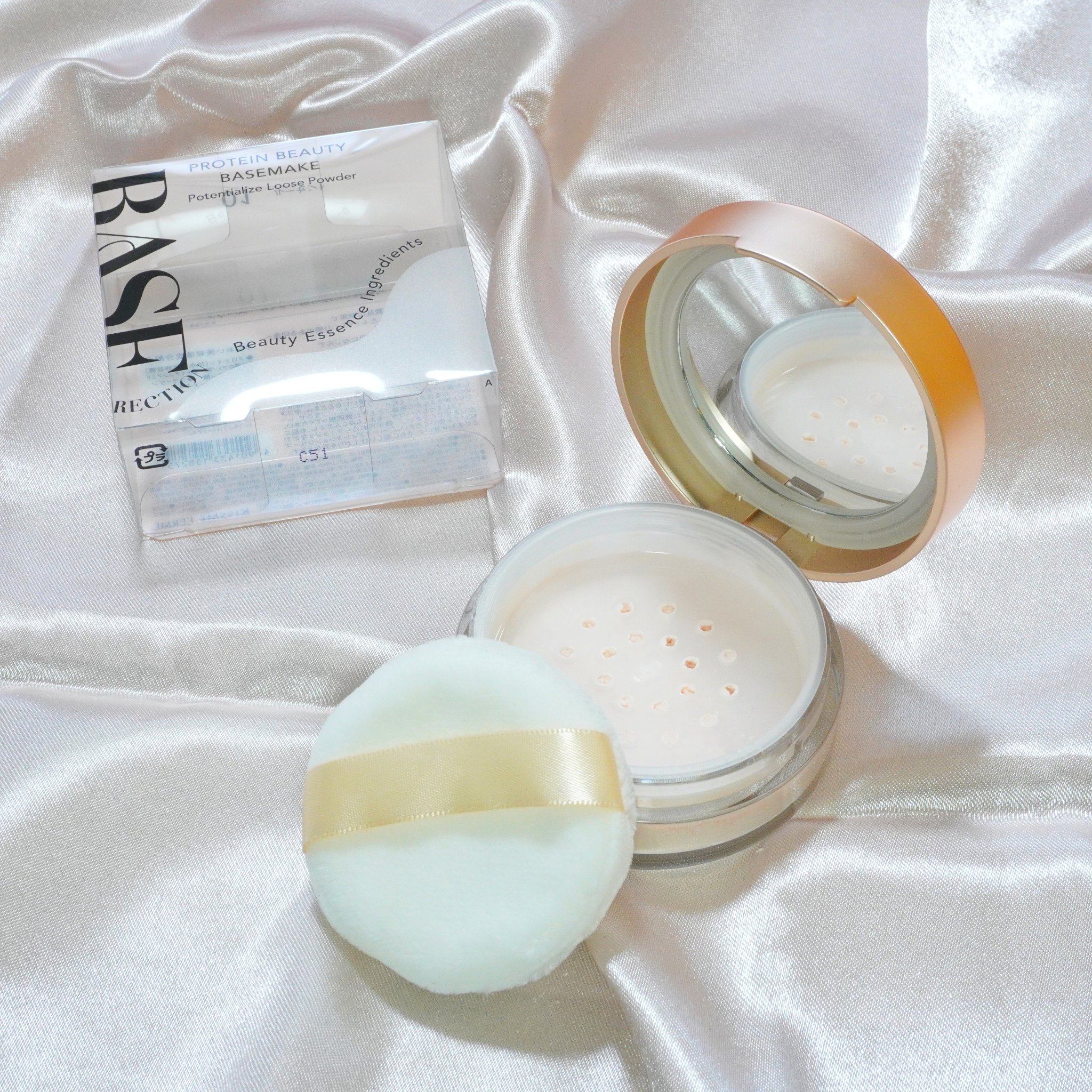 ベースディレクション ポテンシャライズルースパウダー/キスミー フェルム/ルースパウダーを使ったクチコミ（3枚目）