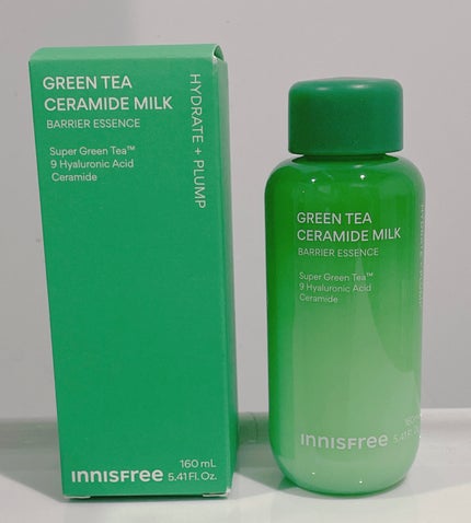 グリーンティー セラミド ミルク エッセンストナー/innisfree/化粧水を使ったクチコミ(1枚目)