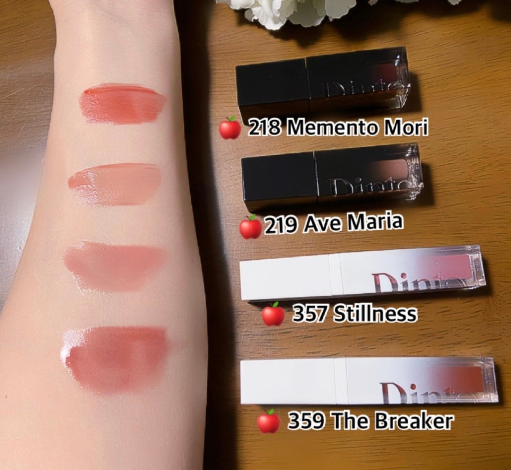 ブラーグロイリップティント/Dinto/リップティントを使ったクチコミ(4枚目)