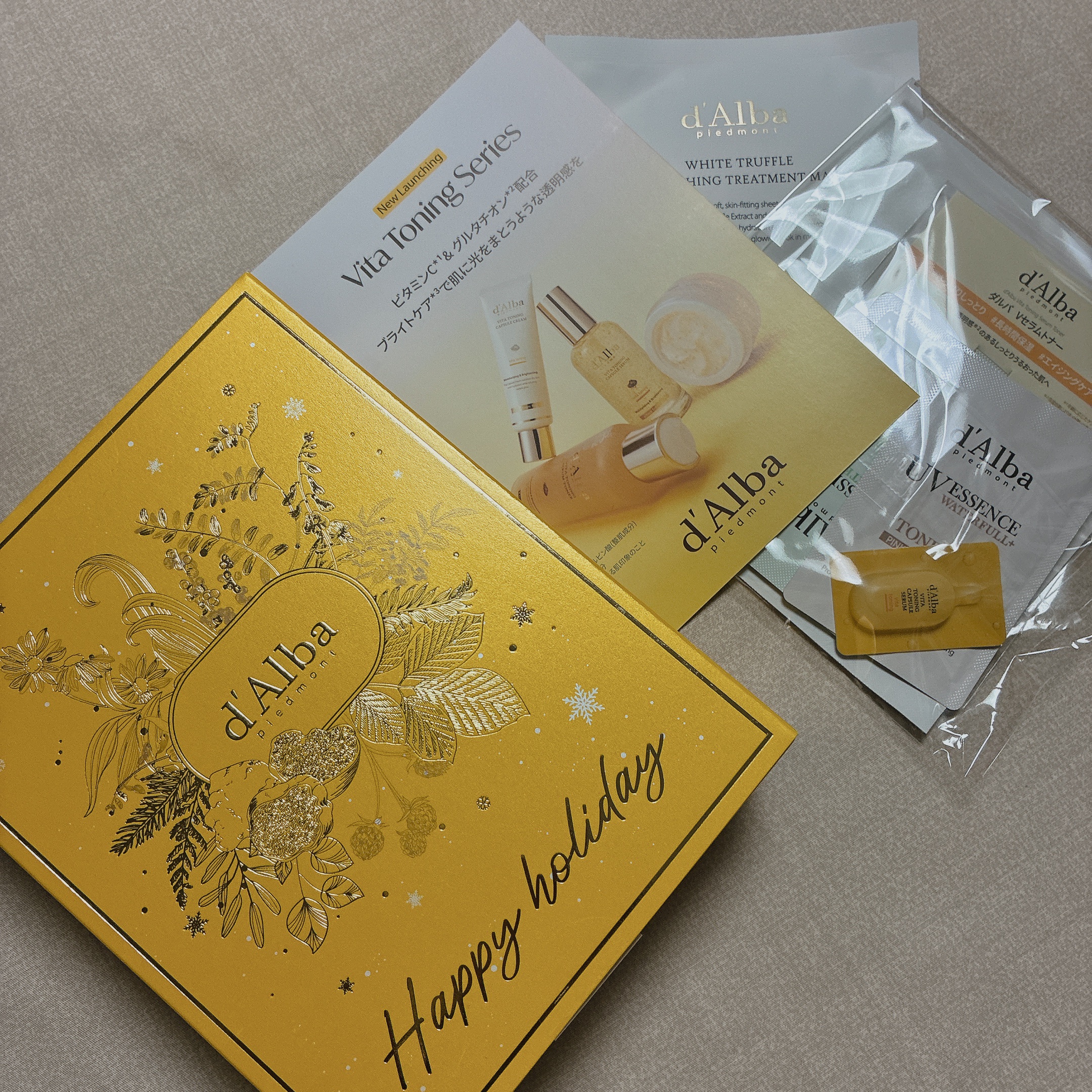 ダルバ ホワイトトリュフファーストスプレーセラム/ダルバ/ミスト状化粧水を使ったクチコミ（1枚目）