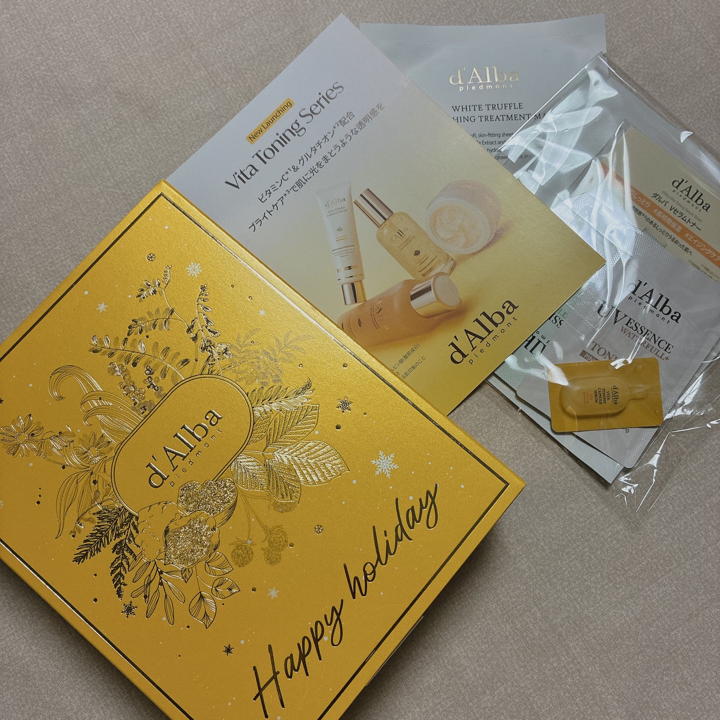 ダルバ ホワイトトリュフファーストスプレーセラム/ダルバ/ミスト状化粧水を使ったクチコミ(1枚目)