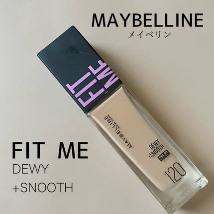 フィットミー リキッド ファンデーション DN/MAYBELLINE NEW YORK/リキッドファンデーションを使ったクチコミ(1枚目)