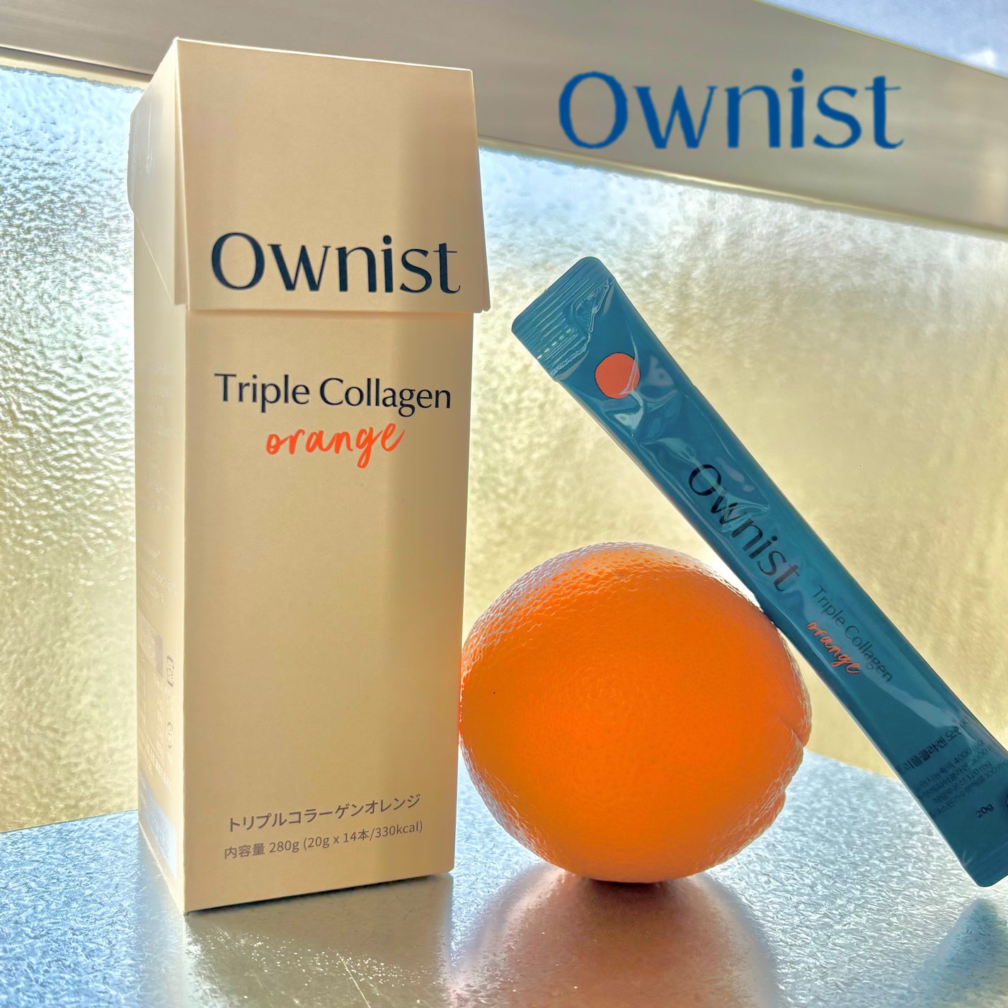 トリプルコラーゲン オレンジ/Ownist/美容サプリメントを使ったクチコミ(1枚目)