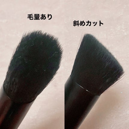 コンパクトブラシ/CEZANNE/メイクブラシを使ったクチコミ(2枚目)