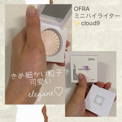 OFRA mini Highlighter/Ofra Cosmetics/パウダーハイライトを使ったクチコミ(1枚目)