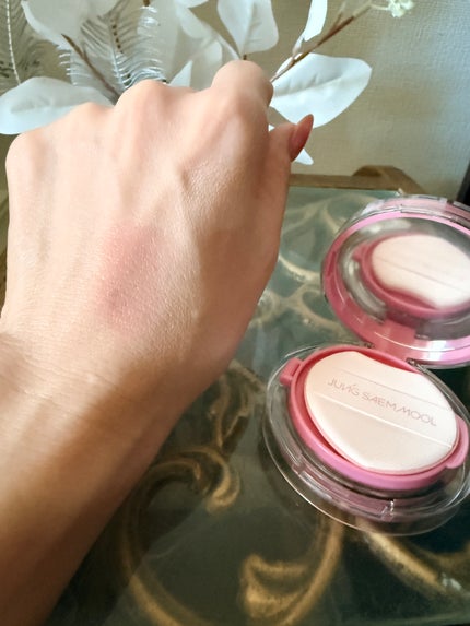 アーティストクッションブラッシュ/JUNG SAEM MOOL/リキッドチークを使ったクチコミ(1枚目)