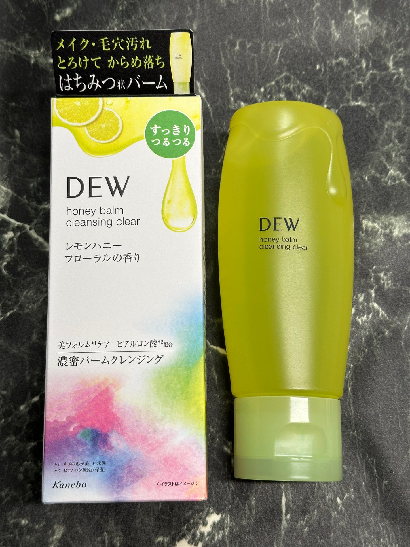 ハニーバームクレンジング クリア/DEW/クレンジングバームを使ったクチコミ(1枚目)