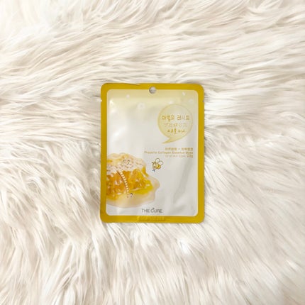 プロポリスコラーゲンエッセンスマスク/THE CURE(ザキュア)/シートマスク・パックを使ったクチコミ(1枚目)