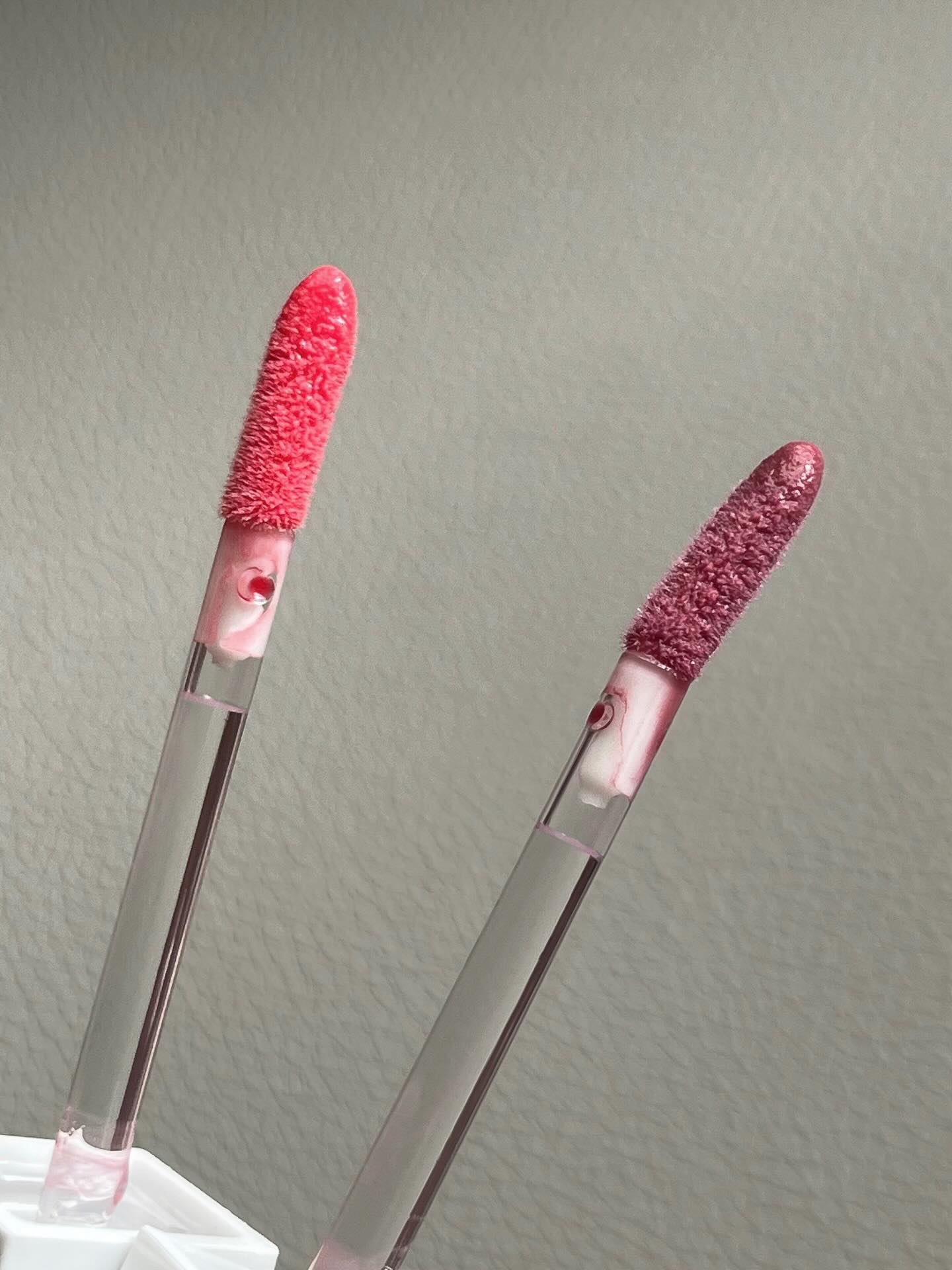 ミラーレスリップオイルグロス 357 Stillness/Dinto/リップグロスを使ったクチコミ（3枚目）