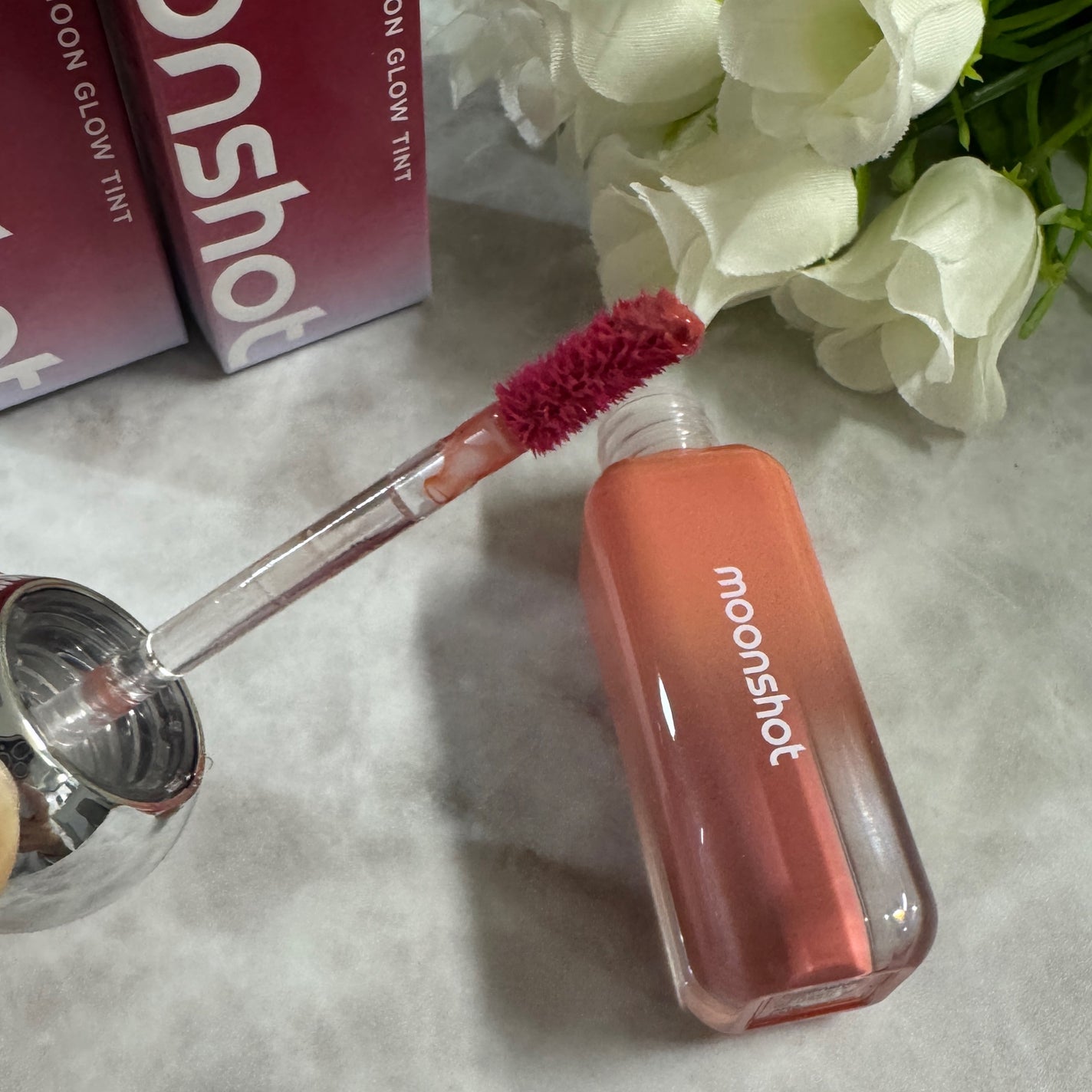 ジェリームーングロウティント/moonshot/リップグロスを使ったクチコミ(2枚目)