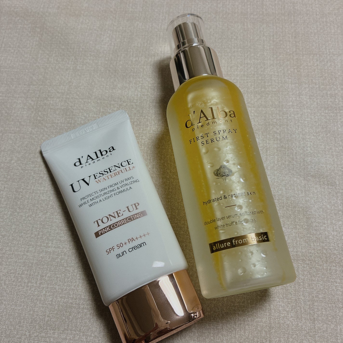 ダルバ ホワイトトリュフファーストスプレーセラム/ダルバ/ミスト状化粧水を使ったクチコミ(3枚目)